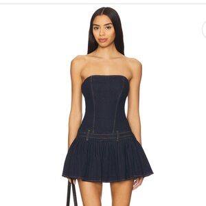 Lioness Denim Mini Dress